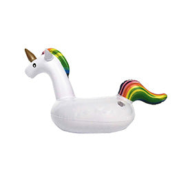 24 Styles Mini  Unicorn Flamingo Inflatable Water Swimming Pool Drink Cup Stand Holder Float Party Toy For Beverage Bar Coasters