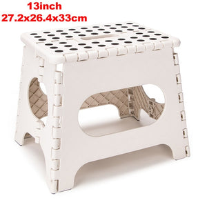 9/13inch Height Folding Step Stool Super Strong Stepping Stools Premium Heavy Duty Foldable Stool For Kids Adult Garden Bathroom