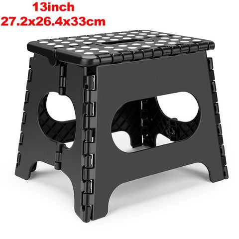 9/13inch Height Folding Step Stool Super Strong Stepping Stools Premium Heavy Duty Foldable Stool For Kids Adult Garden Bathroom