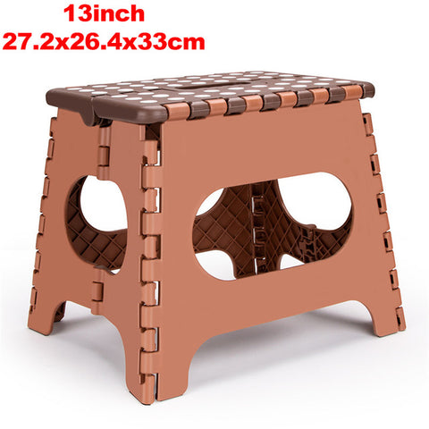 9/13inch Height Folding Step Stool Super Strong Stepping Stools Premium Heavy Duty Foldable Stool For Kids Adult Garden Bathroom