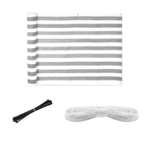 New Garden Sun Shade Net 0.9x5m Balcony Privacy Screen Fence Mesh For Balcony Windscreen Sun Shade UV-Proof 0607#20