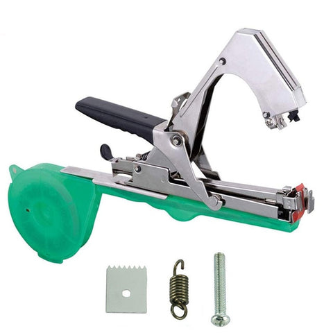 Drtools High Quality Plant Branch Hand Tying Binding Machine Flower Vegetable Garden Tapetool Tapener +Tapes Garden Tools 1set