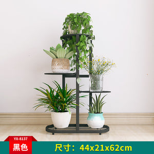 Iron Art Introspection Space  Balcony Chlorophytum  Landing Type Flowerpot Frame Increase In Height