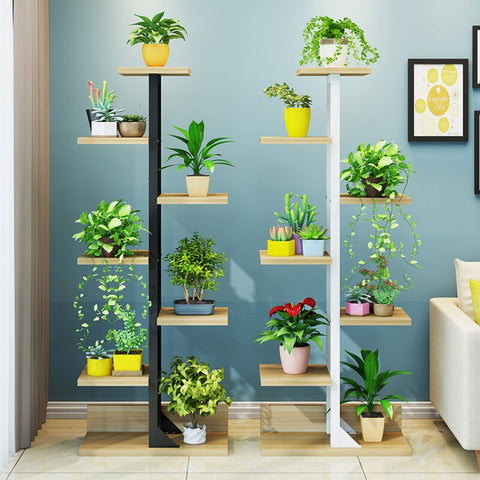 Multi-storey Interior Decoration Ground Province Space  Flowerpot Frame  Balcony