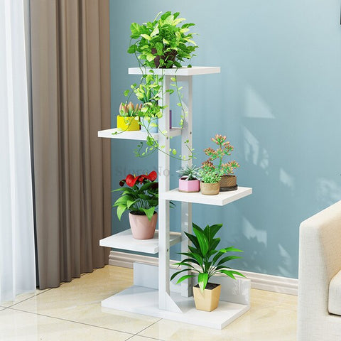 Multi-storey Interior Decoration Ground Province Space  Flowerpot Frame  Balcony