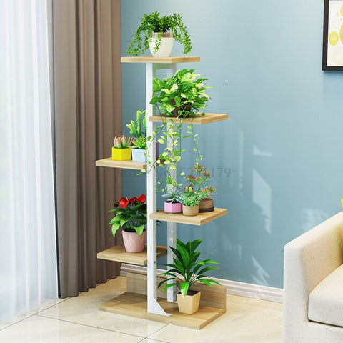 Multi-storey Interior Decoration Ground Province Space  Flowerpot Frame  Balcony