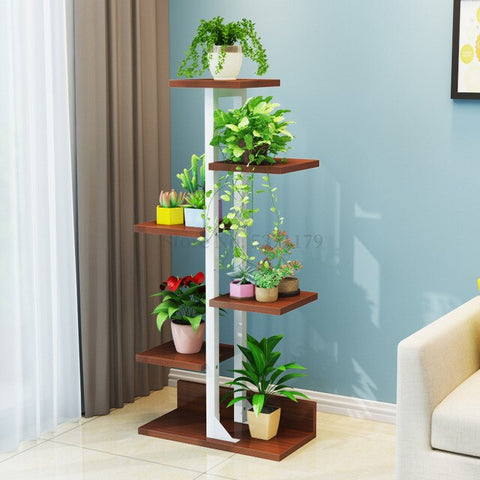 Multi-storey Interior Decoration Ground Province Space  Flowerpot Frame  Balcony