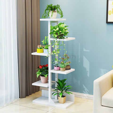 Multi-storey Interior Decoration Ground Province Space  Flowerpot Frame  Balcony