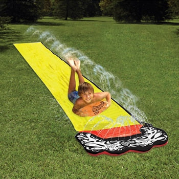 4.8m Giant Surf 'N Double Water Slide Inflatable Play Center Slide For Children Summer Backyard Swimming Pool Games Outdoor Toys