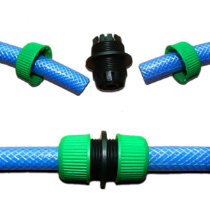 Hot!1/2'' Garden Water Hose Connector Pipe Quick Connectors Joining Mender Repair Leaking Joiner Connector Adapter