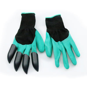 Garden Gloves With Fingertips Claws Quick Easy to Dig and Plant Safe for Rose Pruning Mittens Digging Gloves Garden tools