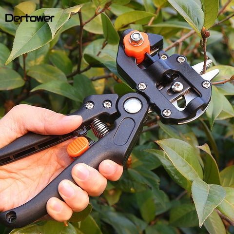 Grafting Machine Garden Tools With 2 Blades Fruit Tree Grafting Tools Secateurs Scissors Gardening Tool Cutting Pruner