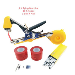 Garden Tools Plant Tying Tapetool Tapener Machine Branch Hand Tying Machine Tapetool Tapener Packing Vegetable Stem Strapping