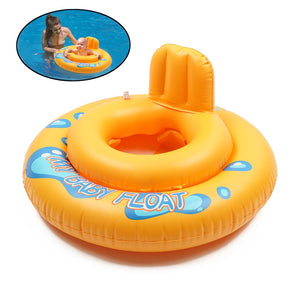 1 Piece Round Summer kids baby Float Swim pool 2 circles Hollow Swim Seat Ring Cartoon Float Swimming pool